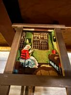 Geborduurd schilderij, Antiek en Kunst, Ophalen