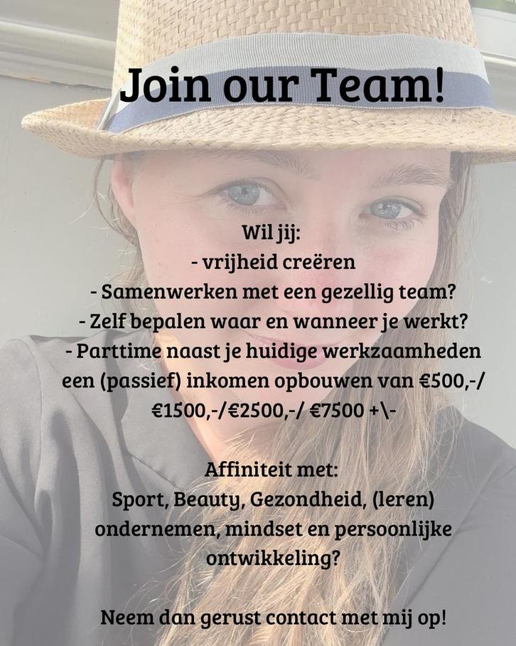 Wordt jij mijn nieuwe collega?, Vacatures, Vacatures | Thuiswerk, Overige niveaus, Starter, Overige vormen, Geschikt als bijbaan