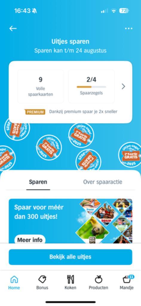 AH tweede uitje gratis., Tickets en Kaartjes, Overige Tickets en Kaartjes, Drie personen of meer