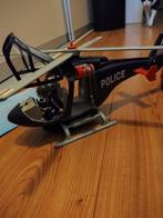 Politiehelikopter Playmobil, Kinderen en Baby's, Speelgoed | Playmobil, Ophalen of Verzenden, Zo goed als nieuw, Complete set