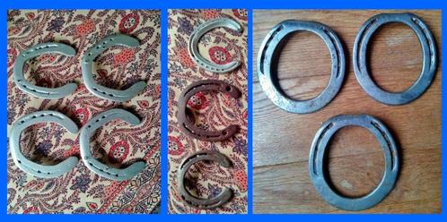 Diverse soorten hoefijzers, hoefijzer open en gesloten, Antiek en Kunst, Curiosa en Brocante, Ophalen