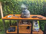 BBQ Meubel met Bastard Medium Kamado, Ophalen, Zo goed als nieuw, Bastard