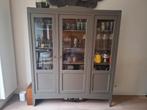 Mooie antieke kast, Huis en Inrichting, Kasten | Vitrinekasten, Ophalen, Gebruikt, Glas, 150 tot 200 cm