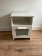 Nachtkastje wit, Huis en Inrichting, Ophalen, Gebruikt, Minder dan 45 cm, Minder dan 55 cm