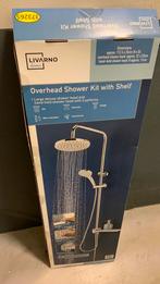 Te koop overhead shower kit with shelf nog nieuw in doos,, Ophalen, Nieuw, Overige typen
