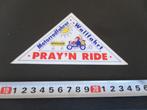 sticker strip motor pray'n ride kevelaer motorradfahrer bede, Ophalen, Zo goed als nieuw, Bedrijf of Vereniging