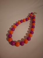 Fushi originele kralen ketting, Sieraden, Tassen en Uiterlijk, Kindersieraden, Ophalen of Verzenden, Zo goed als nieuw, Roze, Ketting