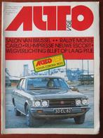Autovisie 3 1975 Toyota Corona, Salon Brussel, Escort, TR7, Ophalen of Verzenden, Zo goed als nieuw, Toyota
