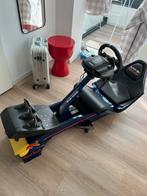 Red bull playseat + logitech stuur, Spelcomputers en Games, Spelcomputers | Sony PlayStation Consoles | Accessoires, Ophalen, Gebruikt