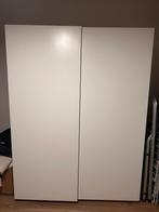 Witte IKEA PAX garderobekast met schuifdeuren (150x201x60), Ophalen, 200 cm of meer, 150 tot 200 cm, Zo goed als nieuw