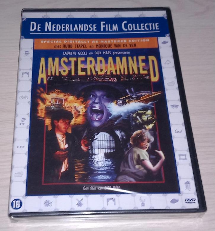 Amsterdamned DVD NIEUW!!, Cd's en Dvd's, Dvd's | Actie, Nieuw in verpakking, Actiethriller, Vanaf 16 jaar, Ophalen of Verzenden