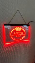 Amstel bier reclamebord NIEUW lichtgevend, Nieuw, Reclamebord, Plaat of Schild, Ophalen of Verzenden, Amstel