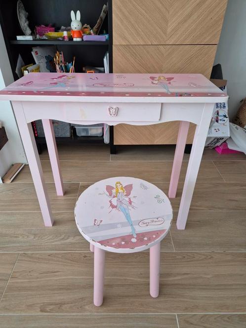 Mooi feeën kaptafeltje, Kinderen en Baby's, Kinderkamer | Tafels en Stoelen, Gebruikt, Stoel(en), Ophalen