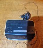 Vintage Philips Wekker Radio met Rode Cijfers, Witgoed en Apparatuur, Wekkers, Ophalen of Verzenden, Gebruikt, Digitaal