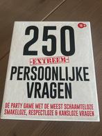 250 Persoonlijke Vragen (Drank/partyspel), Drie of vier spelers, Ophalen of Verzenden, Zo goed als nieuw