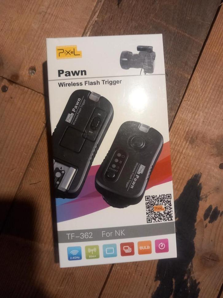 Pixel Pawn TF-362 Wireless Flash Trigger - Nikon - Nieuw, Audio, Tv en Foto, Fotografie | Flitsers, Nieuw, Nikon, Ophalen of Verzenden