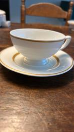 Hutschenreuther Bone China Kop en schotel, Huis en Inrichting, Keuken | Servies, Ophalen of Verzenden, Zo goed als nieuw, Effen