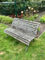 Te koop sterke tuinbank, Tuin en Terras, Ophalen, Zo goed als nieuw, Hout
