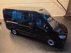 Mercedes Sprinter zwart Norev 1:18, Ophalen of Verzenden, Zo goed als nieuw, Auto, Norev