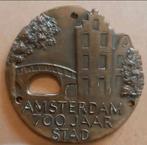 GEZOCHT Penning Amsterdam 700 jaar stad, Ophalen of Verzenden, Brons