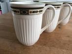 Wedgwood carlton mokken/bekers, Ophalen of Verzenden, Zo goed als nieuw, Wedgwood, Kop(pen) en/of Schotel(s)