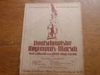 DEUTSCHMEISTER-REGIMENTS-MARSCH - PIANO, Gebruikt, Ophalen of Verzenden, Artiest of Componist, Piano