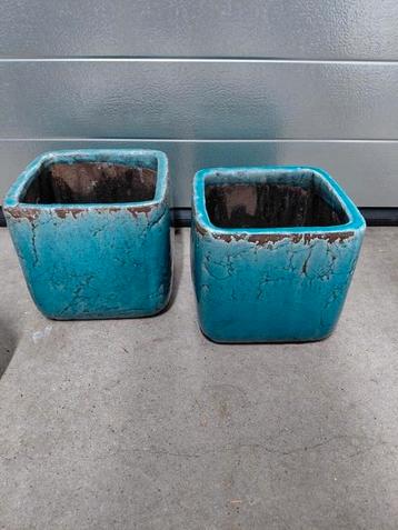 VINTAGE BROCANTE BUITENPOTTEN beschikbaar voor biedingen