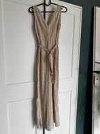 Beige jumpsuit dames met streepjes Primark maat XS, Kleding | Dames, Jumpsuits, Primark, Beige, Ophalen of Verzenden, Zo goed als nieuw