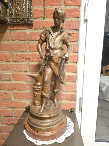 Bronzen Beeld van een Smid beschikbaar voor biedingen