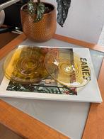 4 Copier Gebaksschaaltjes, Gebruikt, Schaal, Rond, Ophalen of Verzenden