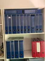 Archief mappen (15 stuks)in doos, Ophalen, Gebruikt