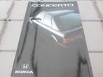 Honda Concerto Brochure, Boeken, Auto's | Folders en Tijdschriften, Gelezen, Honda, Verzenden