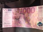 3 ERO-euro Biljetten - 300, 600, 1000 - Ongevouwen, Verzenden, Zo goed als nieuw, Www.dickeaeppel.de, Deutsche Parkbank