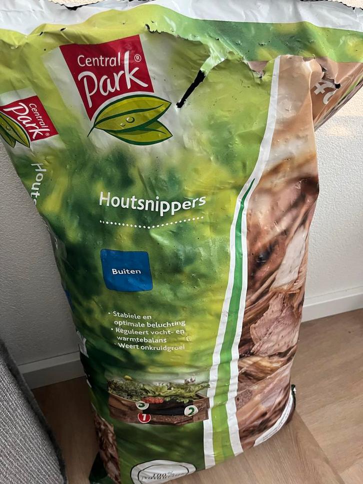 Houtsnippers terrarium lees tekst, Tuin en Terras, Grind, Keien en Split, Nieuw, Overige typen, Bruin, Overige materialen, Ophalen