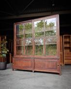 Oude Schoolkast | Hoge laboratoriumkast #1793, Huis en Inrichting, Kasten | Buffetkasten, 200 cm of meer, Ophalen of Verzenden