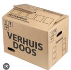 Gezocht: gratis dozen, Ophalen, Doos, 50 tot 75 cm, Zo goed als nieuw