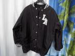 zwart gewatteerde LA bomberjack mt 46 Yours limited coll., Zwart, Yours limited coll., Maat 46/48 (XL) of groter, Ophalen of Verzenden