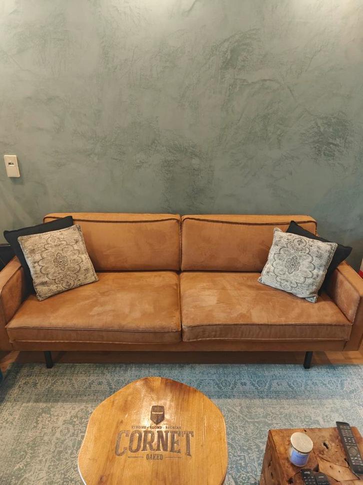 Mooie Bankstel - Stijlvol en Comfortabel!, Huis en Inrichting, Banken | Bankstellen, Gebruikt, Rechte bank, Driepersoons, 200 tot 250 cm