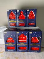 6 Nieuwe postcodeloterij kersthuisjes num. 2,3,5,6,7, en 8, Ophalen of Verzenden, Nieuw