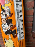 Emaille reclame thermometer Suske en Wiske, Verzamelen, Merken en Reclamevoorwerpen, Reclamebord, Gebruikt, ., Ophalen of Verzenden