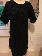 Kerst? feestelijke jurk, Kleding | Dames, Zwart, Maat 42/44 (L), Ophalen of Verzenden, Gedragen