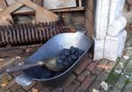 DRU vintage gietijzeren bak antiek voor turf, kolen, hout, Antiek en Kunst, Ophalen of Verzenden