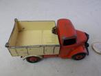 1959 Dinky Toys 410 BEDFORD END TIPPER. ROOD/CREME (-C-), Ophalen of Verzenden, Gebruikt, Bus of Vrachtwagen, Dinky Toys