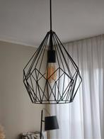 Eglo Carlton hanglamp zwart metaal, Huis en Inrichting, Lampen | Hanglampen, Ophalen, Zo goed als nieuw, Metaal, Minder dan 50 cm