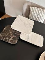 Light & Living marmer schaal, plateau, etager, Huis en Inrichting, Woonaccessoires | Dienbladen, Ophalen, Zo goed als nieuw, Rond