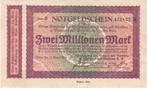 NOTGELDSCHEN   3 MILLIONEN MARK 1923    Prachtig/UNC, Postzegels en Munten, Bankbiljetten | Europa | Niet-Eurobiljetten, Ophalen of Verzenden