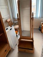 Grenen kaptafel, Ophalen, 50 tot 100 cm, Zo goed als nieuw, Met lade(s)