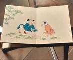 Oud boekje met spelende chinese kindjes, Antiek en Kunst, Verzenden