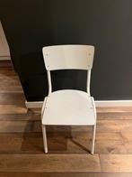 "Back to school" stoelen, wit, merk ZUIVER. (4 stuks), Huis en Inrichting, Stoelen, Wit, Ophalen of Verzenden, Zo goed als nieuw