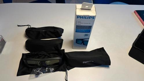 Philips 3D-bril PTA03/00 4x slechts 1x gebruikt en 1 nieuw, Audio, Tv en Foto, Televisie-accessoires, Ophalen of Verzenden